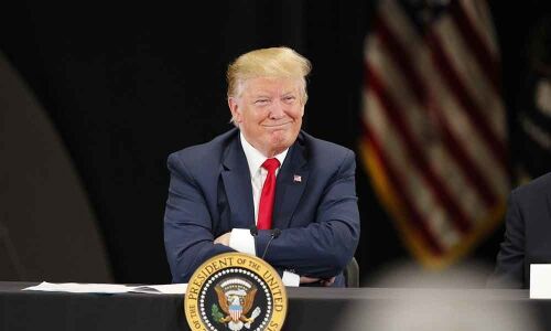 Donald Trump confident of beating old Joe Biden in 2020 Presidential race