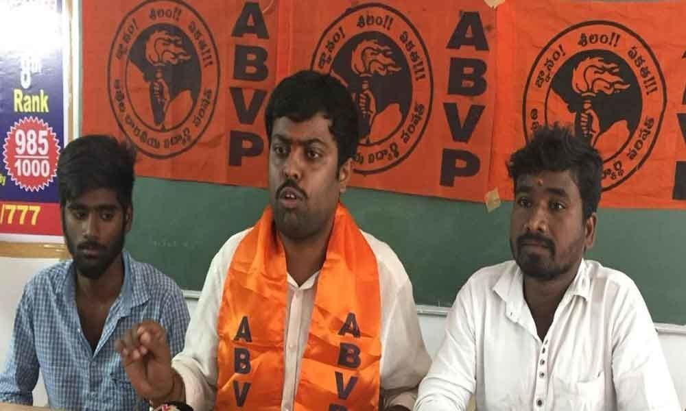 ABVP seeks action against BIE official