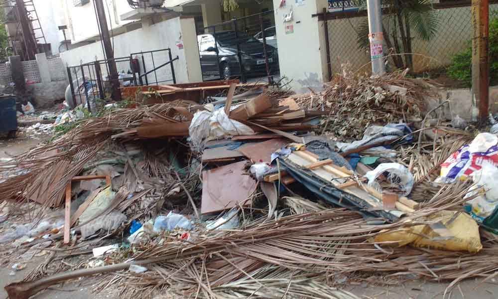 Garbage dumping by GHMC angers locals