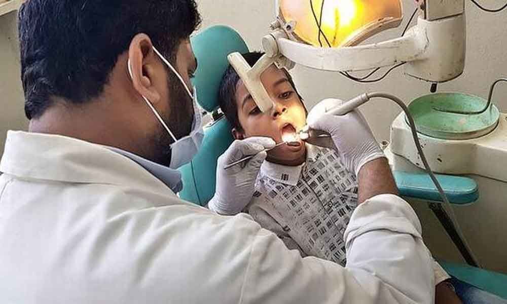 Free dental clinic set up at masjid