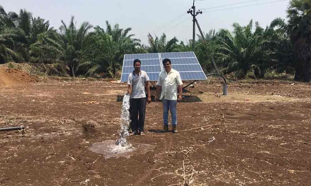 Subsidised solar pump sets boost to farmers