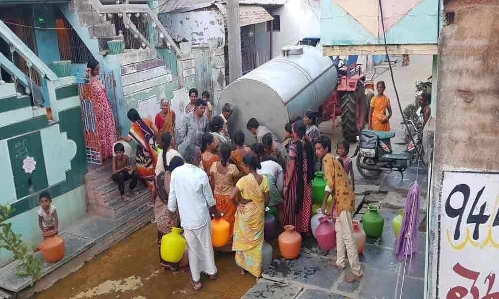 Several civic bodies, villages face water scarcity in Kadapa dist