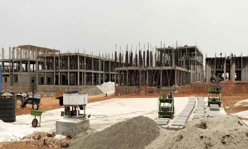 2BHK works move at a snails pace