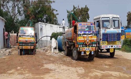 Private water tankers raking in moolah