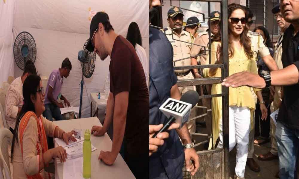 4th Phase Lok Sabha Elections 2019:Politicians, celebrities, businessmen cast votes in Mumbai