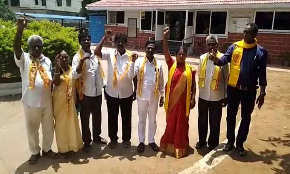 Inter results: Protesting TDP leaders arrested