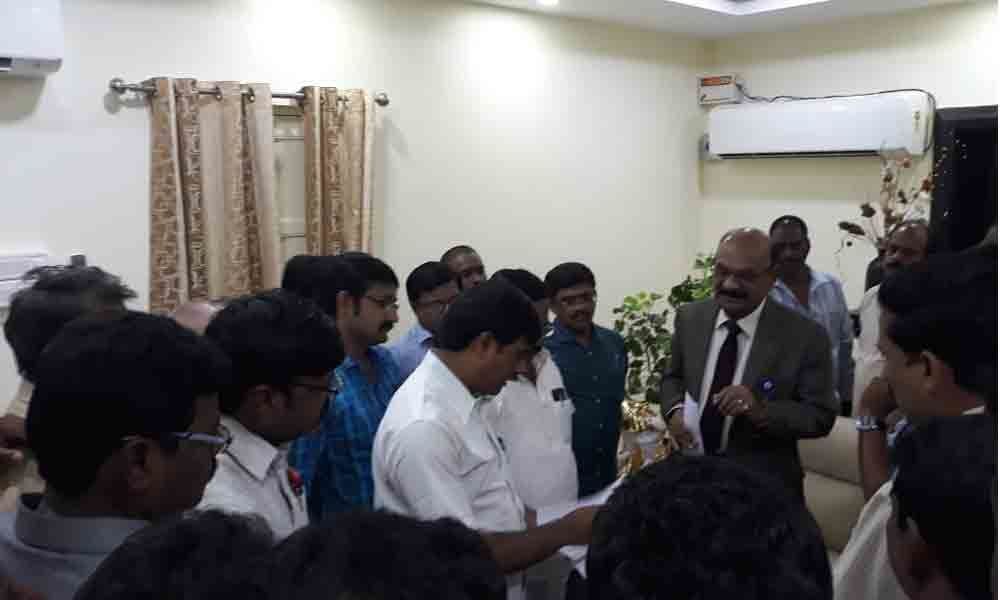 NMR staff pinning hopes on EC in Tirupati