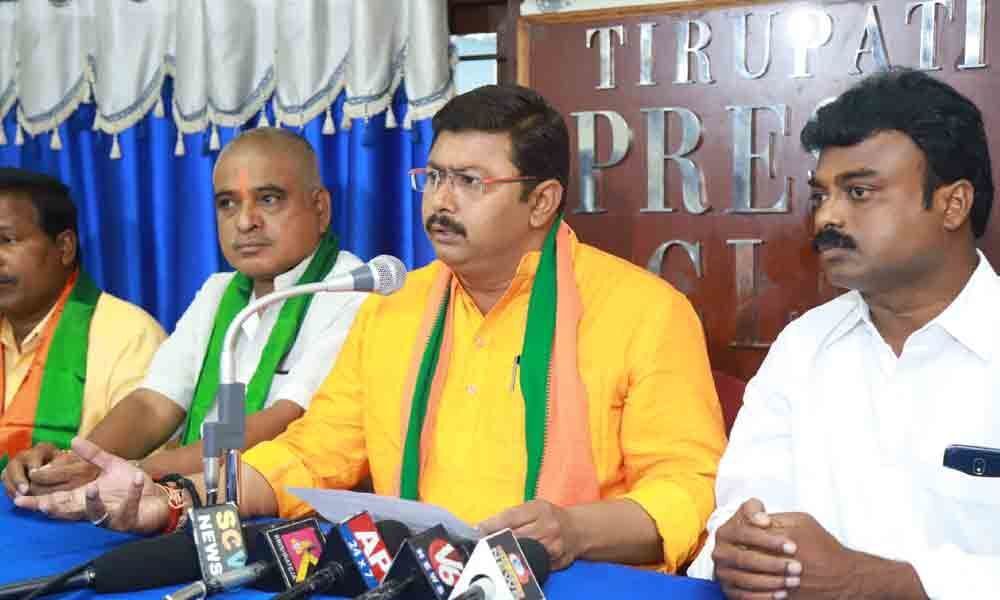 BJP livid over move to privatise TTD complex