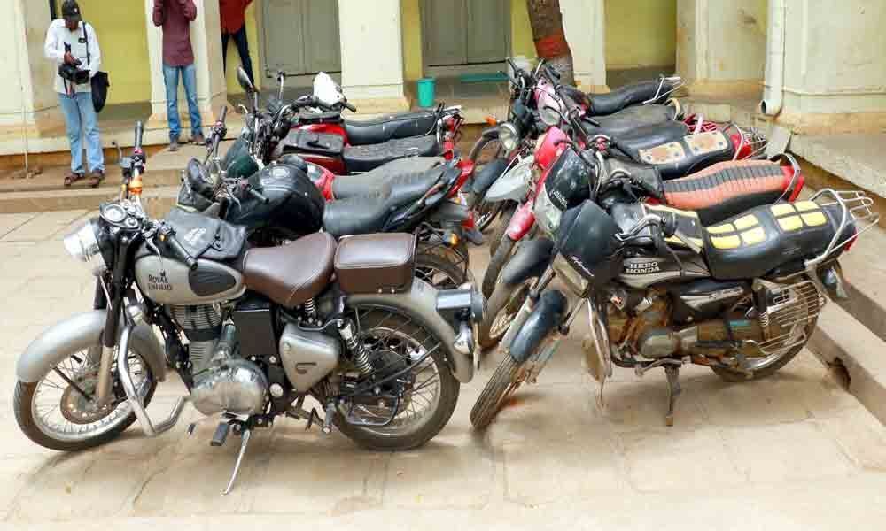 Juvenile bike lifter arrested in Tirupati