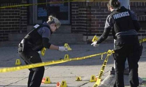 One dead, seven injured as gunman opens fire at crowd in Baltimore