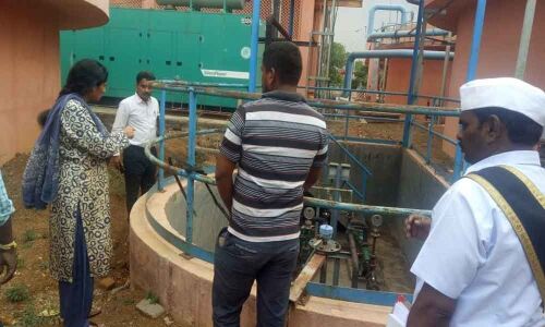 Collector Masrat Khanam Aisha inspects drainage works