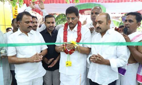 Ramraj Cotton opens its showroom in Kadapa