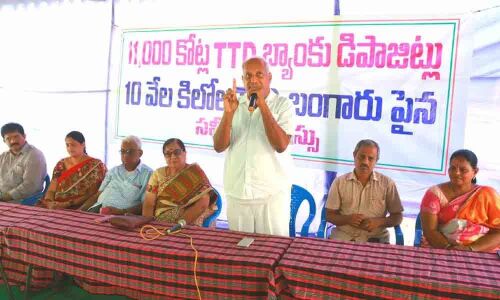 Chinta warns of movement against TTD gold, deposits in Tirupati