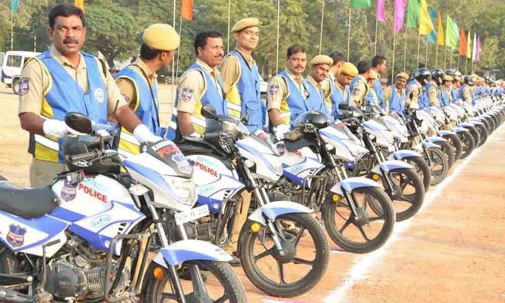 Blue Colts praised for bringing down crime rate in Karimnagar