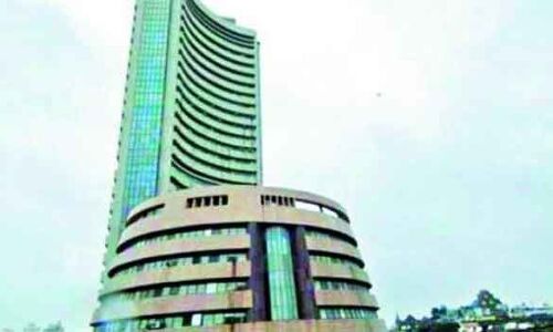 Sensex falls 150 points on foreign fund outflow in early trade