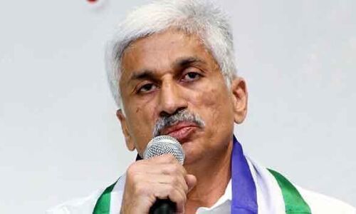 YSRCP MP Vijaysai Reddy slams TDP chief over comments on AP Chief secretary