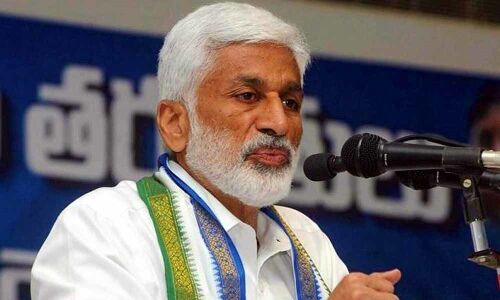 YSRCP MP Vijaysai Reddy writes letter to EC over elections counting process