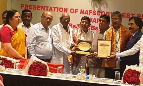 KDCCB achieves hattrick in Karimnagar