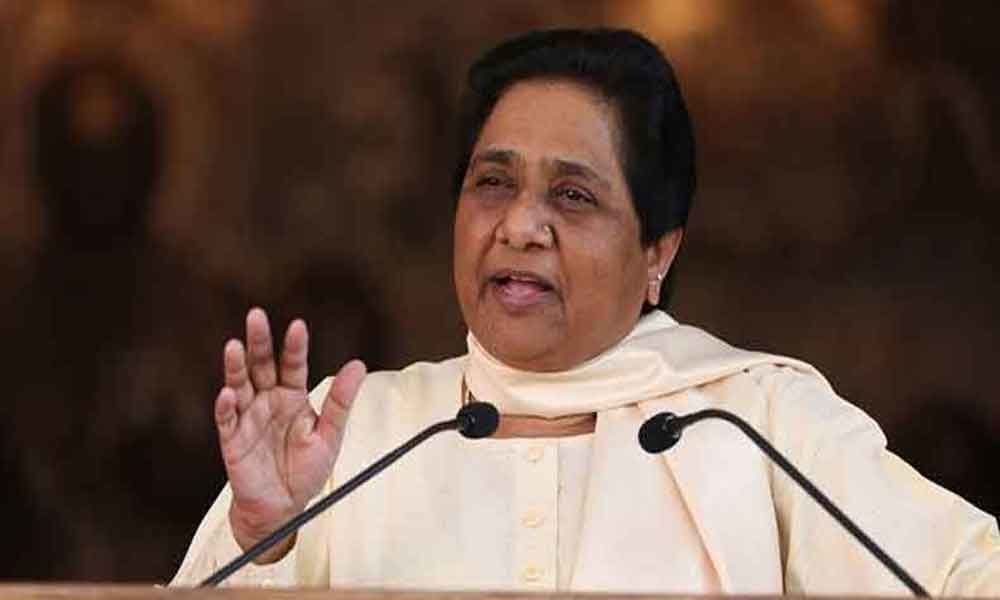BJP misusing government machinery: Mayawati