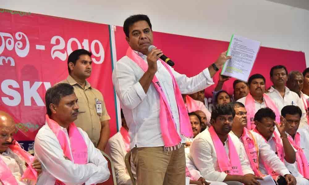 Hold your tongue KTR warns Congress leaders