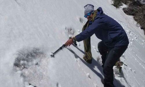 Armys Yeti Footprint Pictures to deserve some attention : Scientists