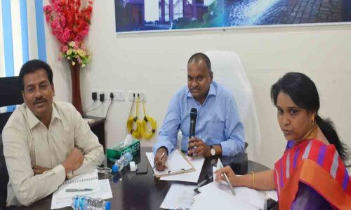 Solve land issues within a week, Collector directs officials in Sircilla