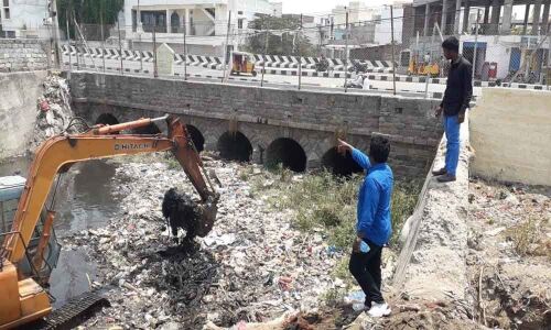 Desiltation of drains commences in city