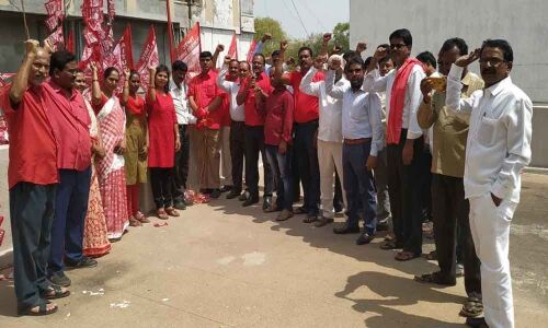 TSRTC Employee Union celebrates May Day