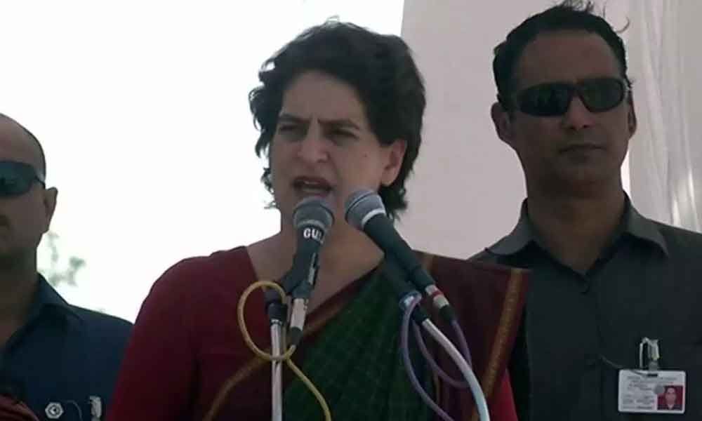 If I was scared will sit at home, not do politics: Priyanka hits out at BJP