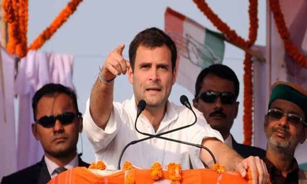 Modi waived Rs 5.5 lakh cr for industrialist: Rahul Gandhi