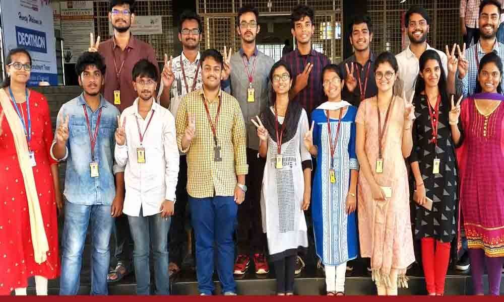GITAM Visakhapatnam get 342 internships in MNCs
