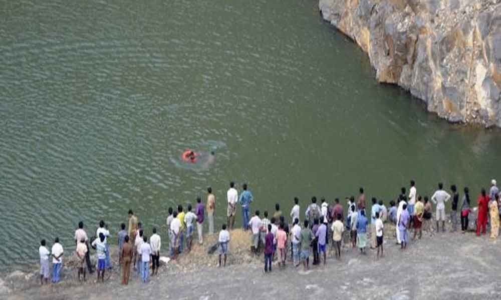 Class V student drowns at quarry