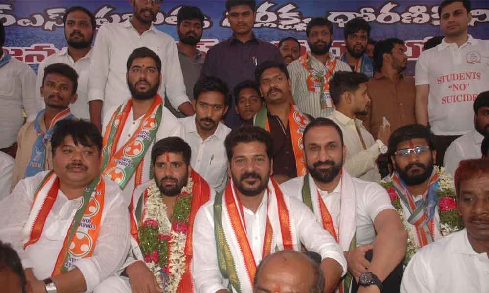 Inter Result Fiasco : YC, NSUI State chiefs launch hunger strike