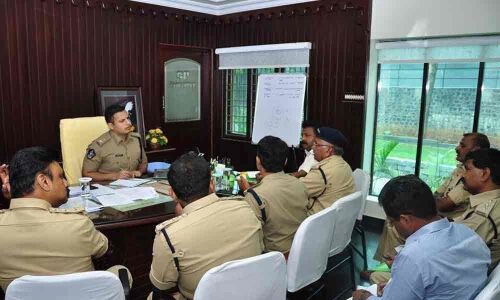 Meet on arrangements for re-polling, counting held