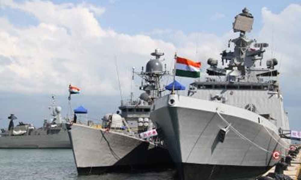 Three naval warships to be first responders to Fani
