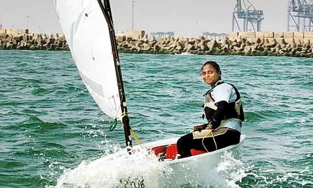 Sailor from Social Welfare School Clinches Gold Medal in Regatta