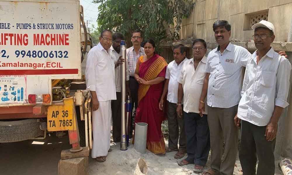 Corporator assures to solve water scarcity