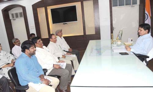 NREGS audit team visits district