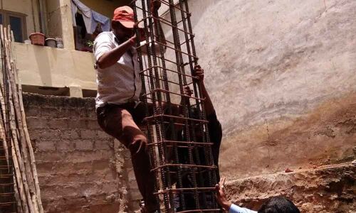 Unauthorised pillars pulled down