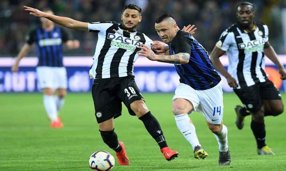 Soccer: Inter Milan held to another stalemate away to struggling Udinese