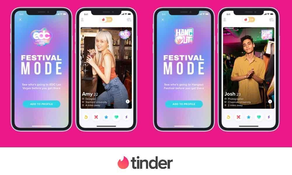 Tinder introduces Festival Mode to help find you in-event matches