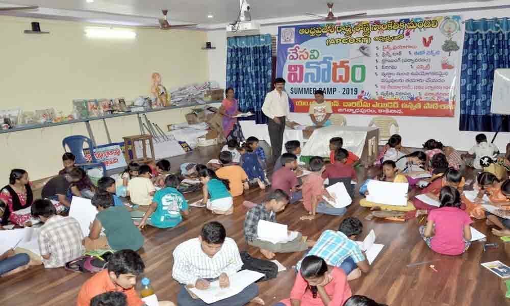 APCOST organises summer camp for children