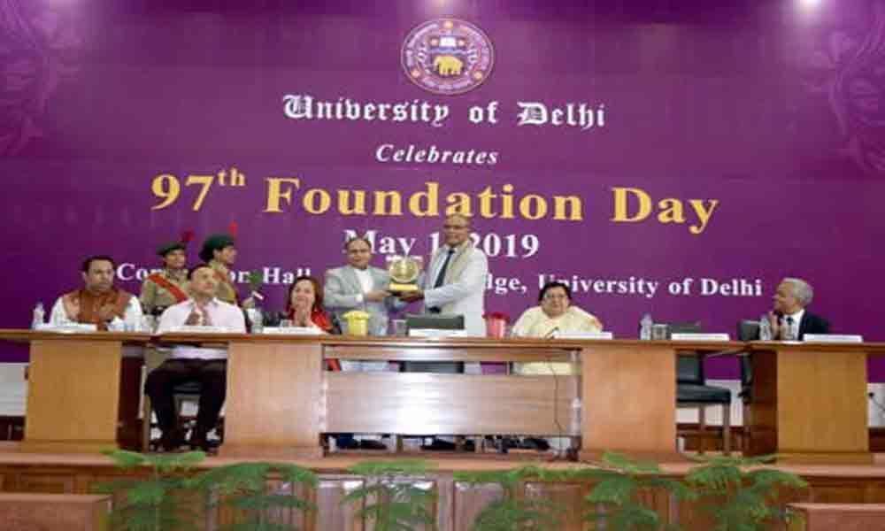 Delhi University celebrates 97th Foundation Day