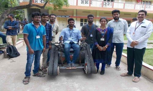 Students design vehicle for physically challenged