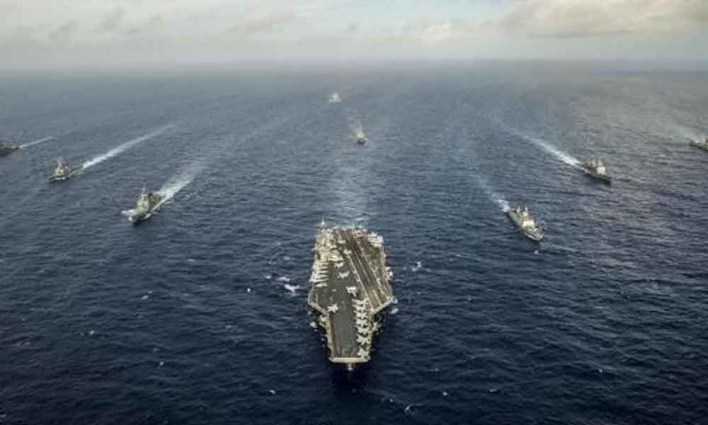 US sends war fleet to middle east in clear message to Iran