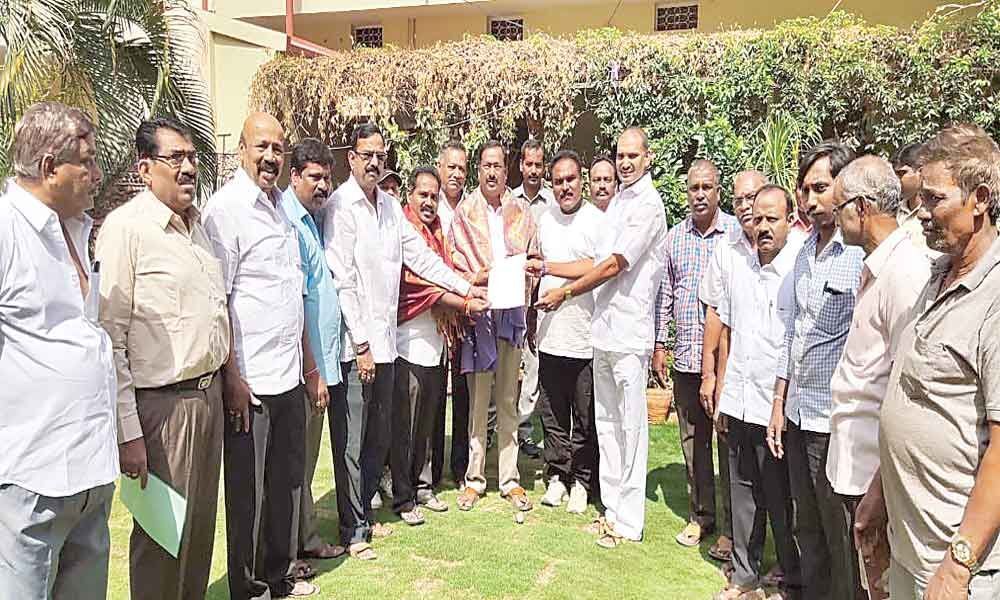 MLA Subash assures to resolve issues
