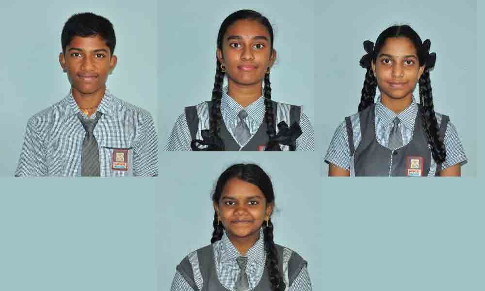 Harvest students bag top scores in CBSE Class X exams