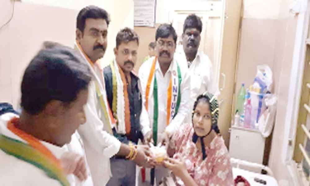 New INTUC head for Medchal takes over