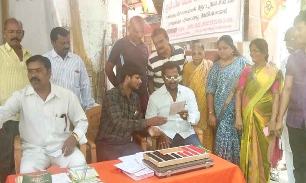 Free eye camp held