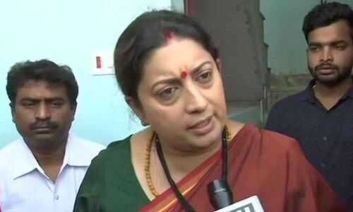 Priyanka takes more of my name than that of her husband: Smriti Irani